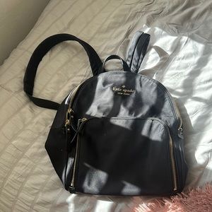 kate spade black backpack